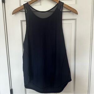 lululemon athletica Sculpt Navy Tank Top